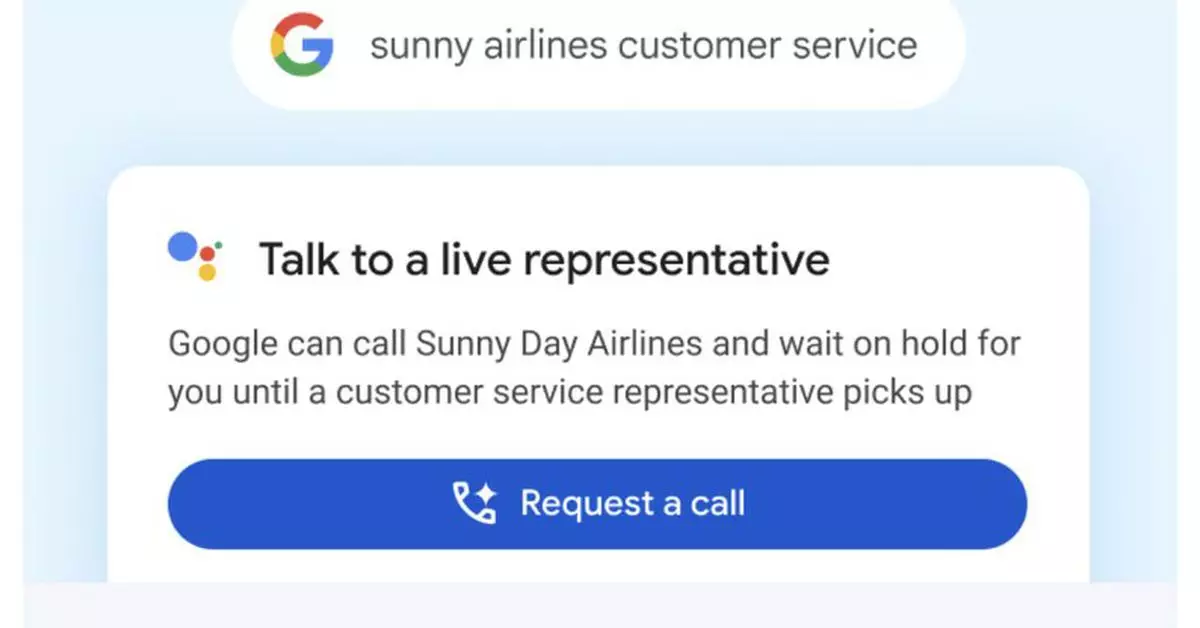 An Innovative Solution: Google Testing “Talk to a Live Representative” Feature