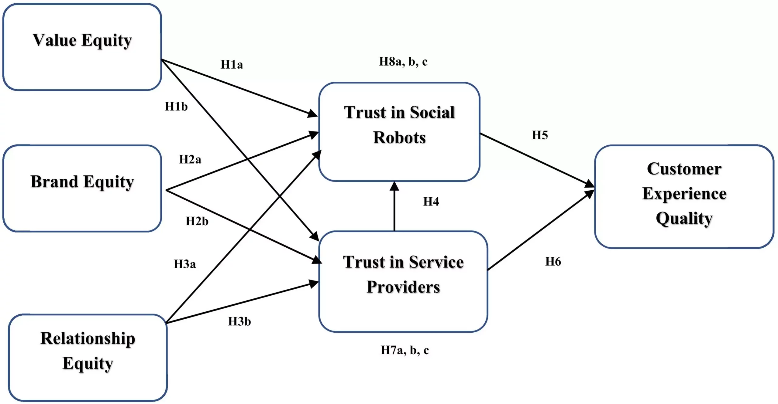 The Impact of Social Robots on Customer Equity Drivers