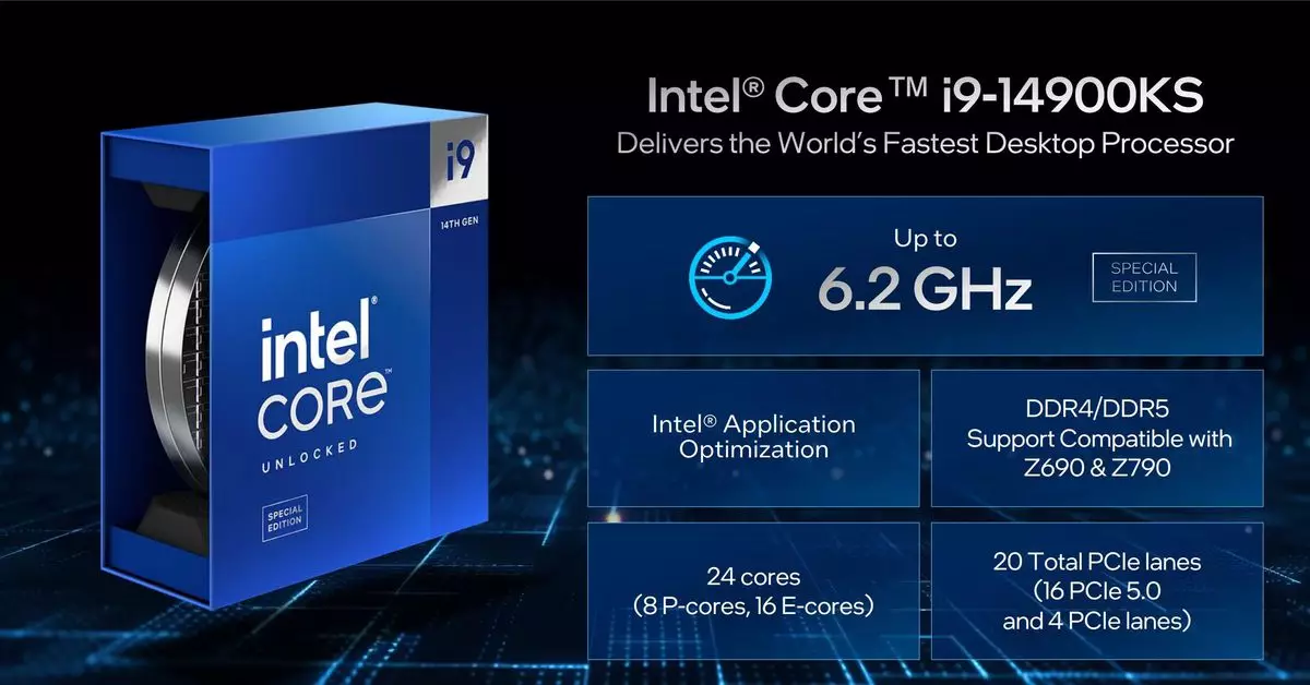 Intel Launches New Core i9-14900KS Processor with Impressive Clock Speeds