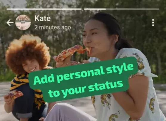 WhatsApp Introduces New Creative Options for Status Updates