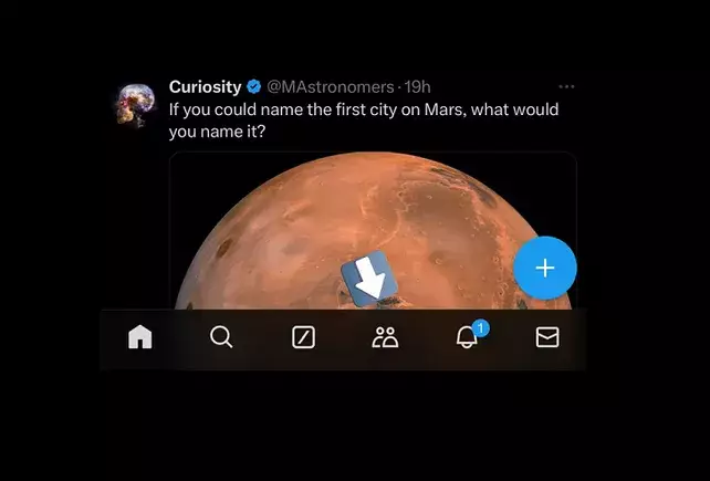 The Impact of Adding Bottom Bar Shortcuts on Twitter