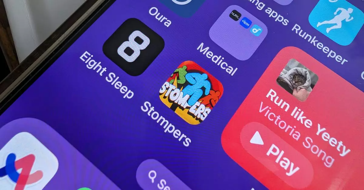 The Playful Side of Fitness Tracking Apps: A Review of Stompers