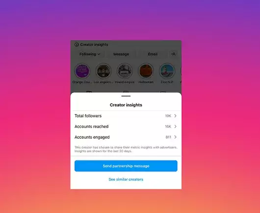 Enhancing Brand-Creator Partnerships through Instagram’s Creator Insights