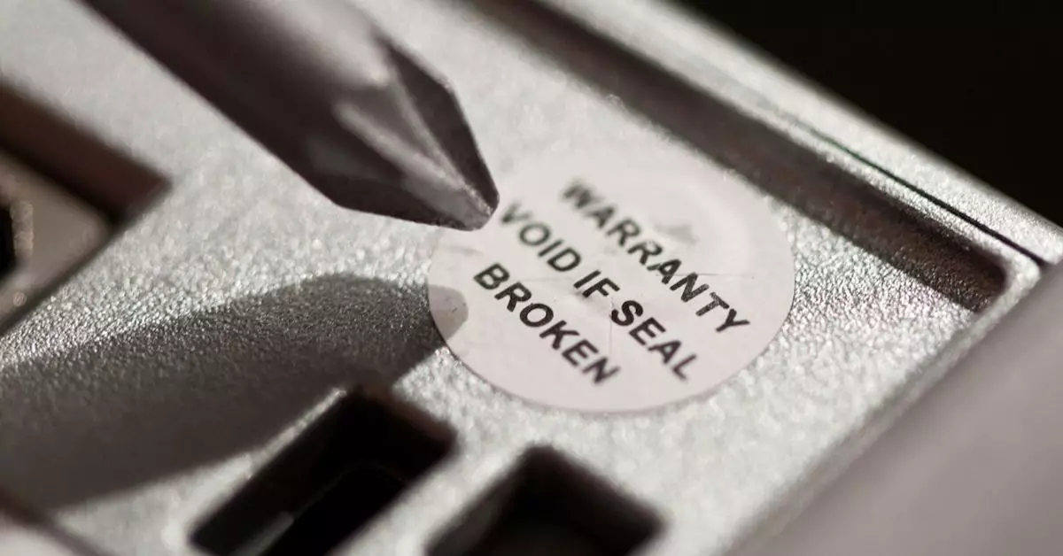 The FTC is Cracking Down on Illegal Warranty Stickers