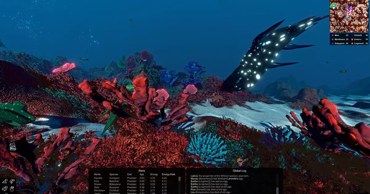 The Enigmatic World of Ecosystem: An Evolutionary Simulation Game