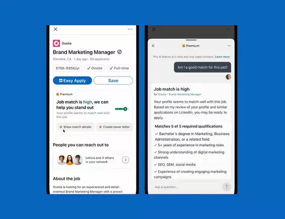 Transforming the Job Search Landscape: LinkedIn’s New AI-Powered Tools