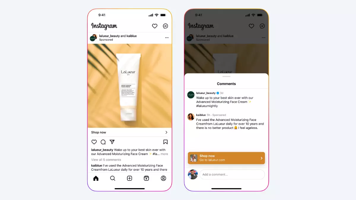 Instagram Dévoile un Nouveau Format Publicitaire : Témoignages pour les Créateurs