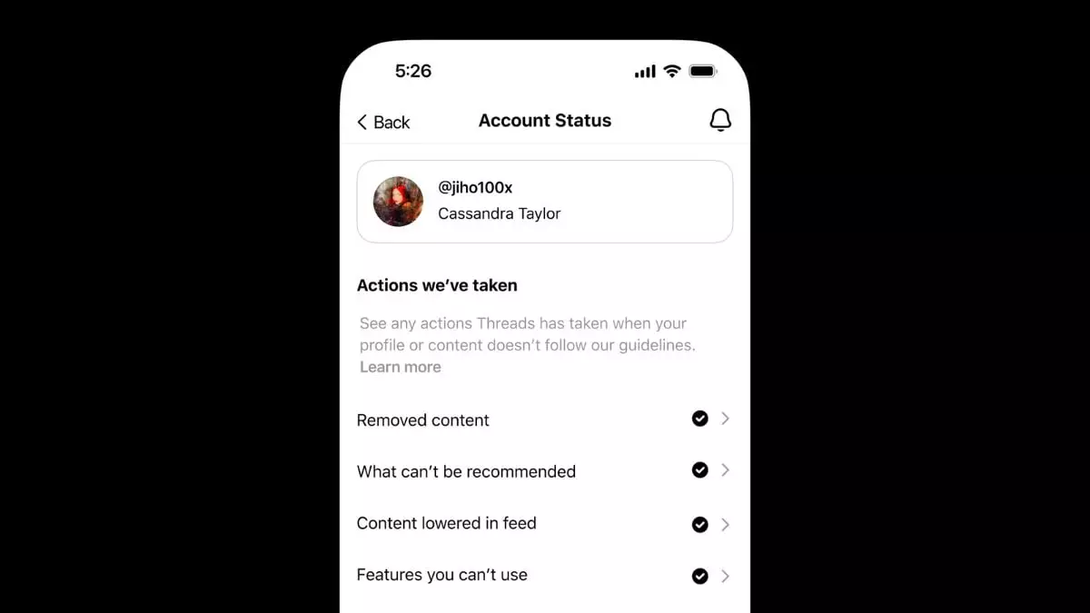 Empowering Accountability: Threads’ Game-Changing Account Status Feature